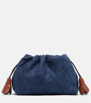 Cloud 91 Small denim clutch | Zimmermann