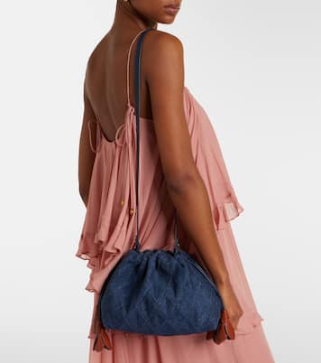 Cloud 91 Small denim clutch | Zimmermann