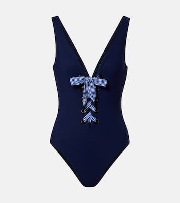Bow-detail swimsuit | Karla Colletto