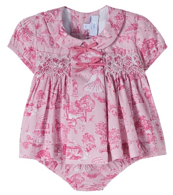 Baby - Set Theodora con abito e culotte | La Coqueta