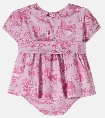 Baby - Set Theodora con abito e culotte | La Coqueta