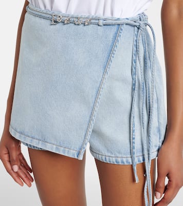 Paula's Ibiza denim skort | Loewe