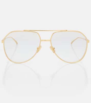 Light Ribbon aviator glasses | Bottega Veneta