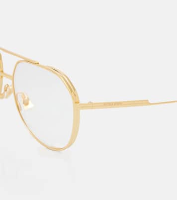 Light Ribbon aviator glasses | Bottega Veneta