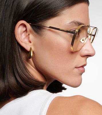 Light Ribbon aviator glasses | Bottega Veneta