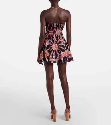 Printed silk-blend minidress | Dolce&Gabbana