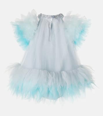 Baby Set Abu Dhabi aus Kleid und Höschen aus Tüll | Tutu Du Monde