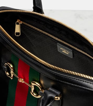 Borsetto Medium leather tote bag | Gucci