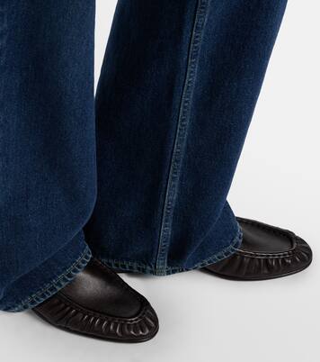 Loafers Soft aus Leder | The Row