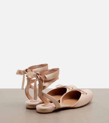 Cassia satin flats | Christian Louboutin