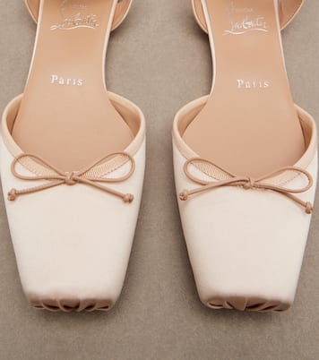 Cassia satin flats | Christian Louboutin
