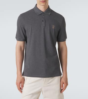 Polo en coton | Brunello Cucinelli