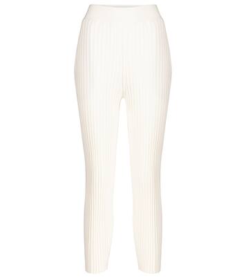 Cropped-Hose aus Rippstrick | Stella McCartney