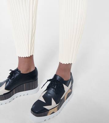 Cropped-Hose aus Rippstrick | Stella McCartney