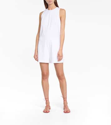 Linen playsuit | Vince