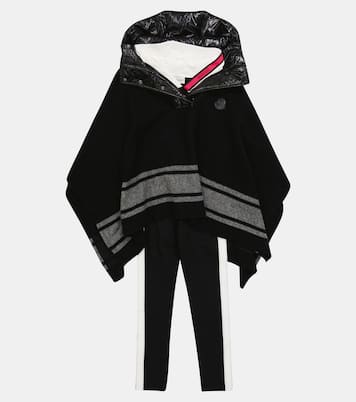 Wool-blend poncho | Moncler Enfant