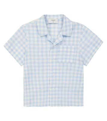 Picnic checked linen shirt | Paade Mode
