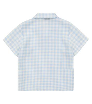 Picnic checked linen shirt | Paade Mode
