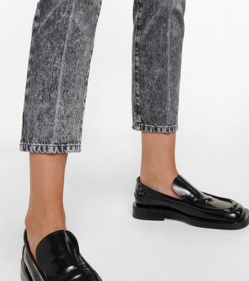 Mid-Rise Straight Jeans Le Nouveau | Frame