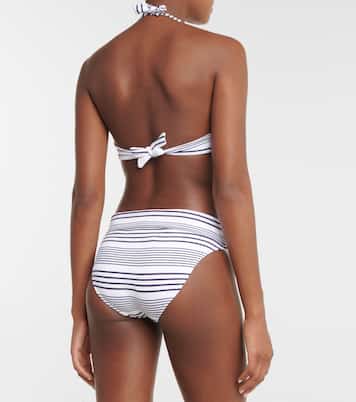 Culotte de bikini rayée Brussels | Melissa Odabash