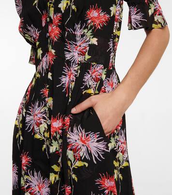 Robe longue Erica à fleurs | Diane von Furstenberg