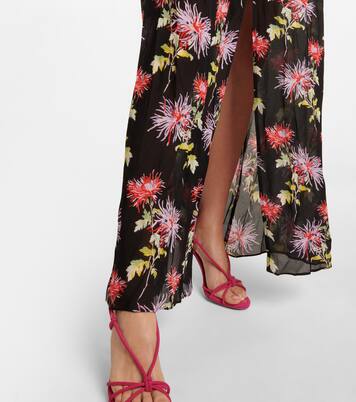 Robe longue Erica à fleurs | Diane von Furstenberg