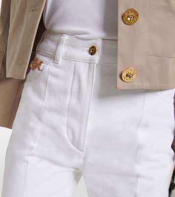 Embellished high-rise flared jeans | Patou