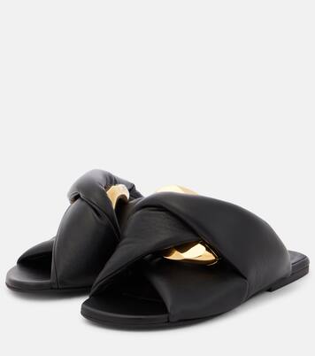 Chain Twist leather sandals | JW Anderson