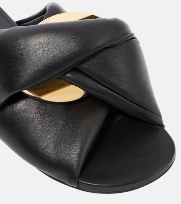 Chain Twist leather sandals | JW Anderson