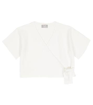 Wickeltop aus Baumwolle | Il Gufo