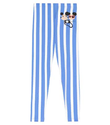 Legging imprimé en coton mélangé | Mini Rodini