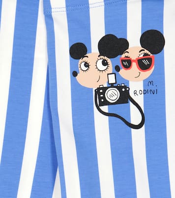 Legging imprimé en coton mélangé | Mini Rodini