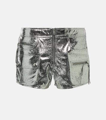 Coria low-rise leather shorts | Isabel Marant
