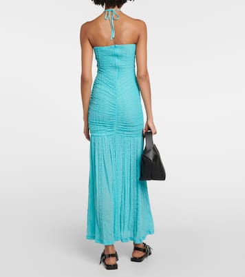 Robe midi en dentelle | Ganni