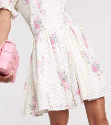 Robe Altima en coton à fleurs | LoveShackFancy