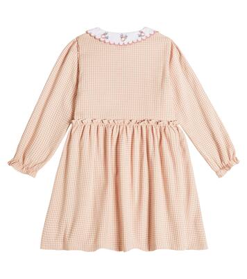 Smocked checked dress | Tartine et Chocolat