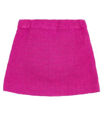 Wool-blend bouclé skirt | Moschino Kids