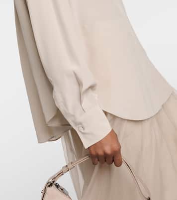 Verziertes Hemd aus Seide | Brunello Cucinelli