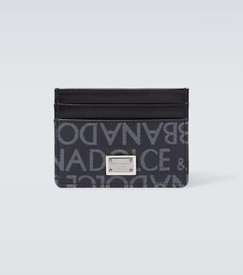 Logo leather card holder | Dolce&Gabbana
