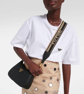 Schultertasche Small aus Leder | Prada