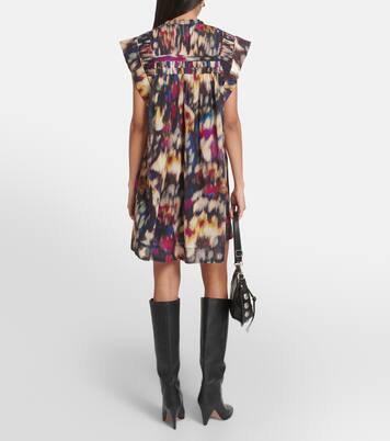 Robe Leaza imprimée en coton | Marant Etoile