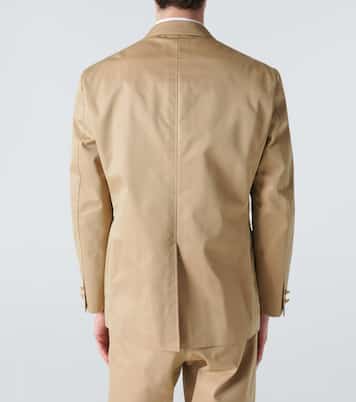 x Brooks Brothers gabardine blazer | Junya Watanabe
