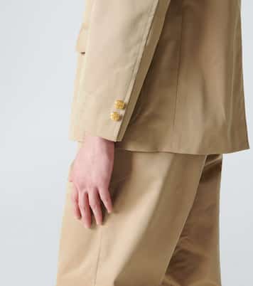 x Brooks Brothers gabardine blazer | Junya Watanabe