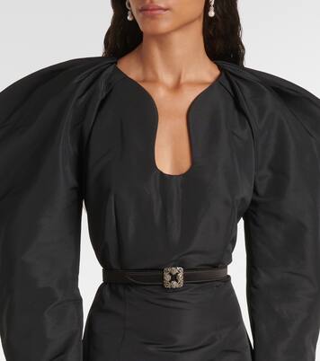 Hangisi embellished satin belt | Manolo Blahnik