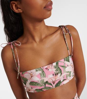 Haut de bikini Primavera à fleurs | Agua by Agua Bendita