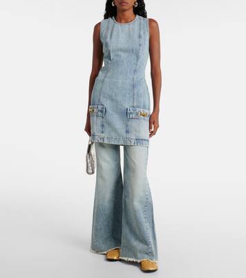 Falabella metallic Mary Jane flats | Stella McCartney