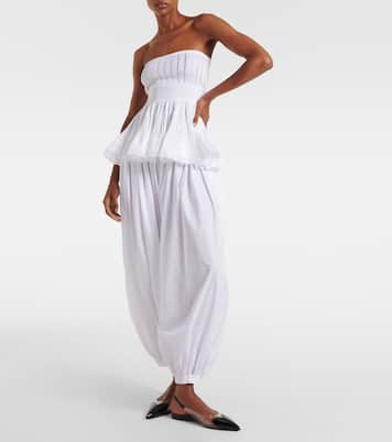 Le Cœur patent leather and PU slingback flats | Alaïa