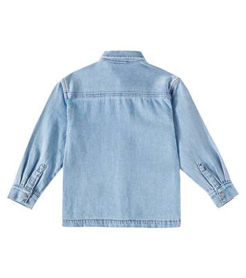 Printed denim shirt | Stella McCartney Kids