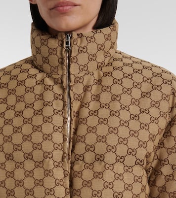 GG Canvas down jacket | Gucci