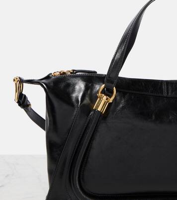 Paraty 24 Medium leather shoulder bag | Chloé